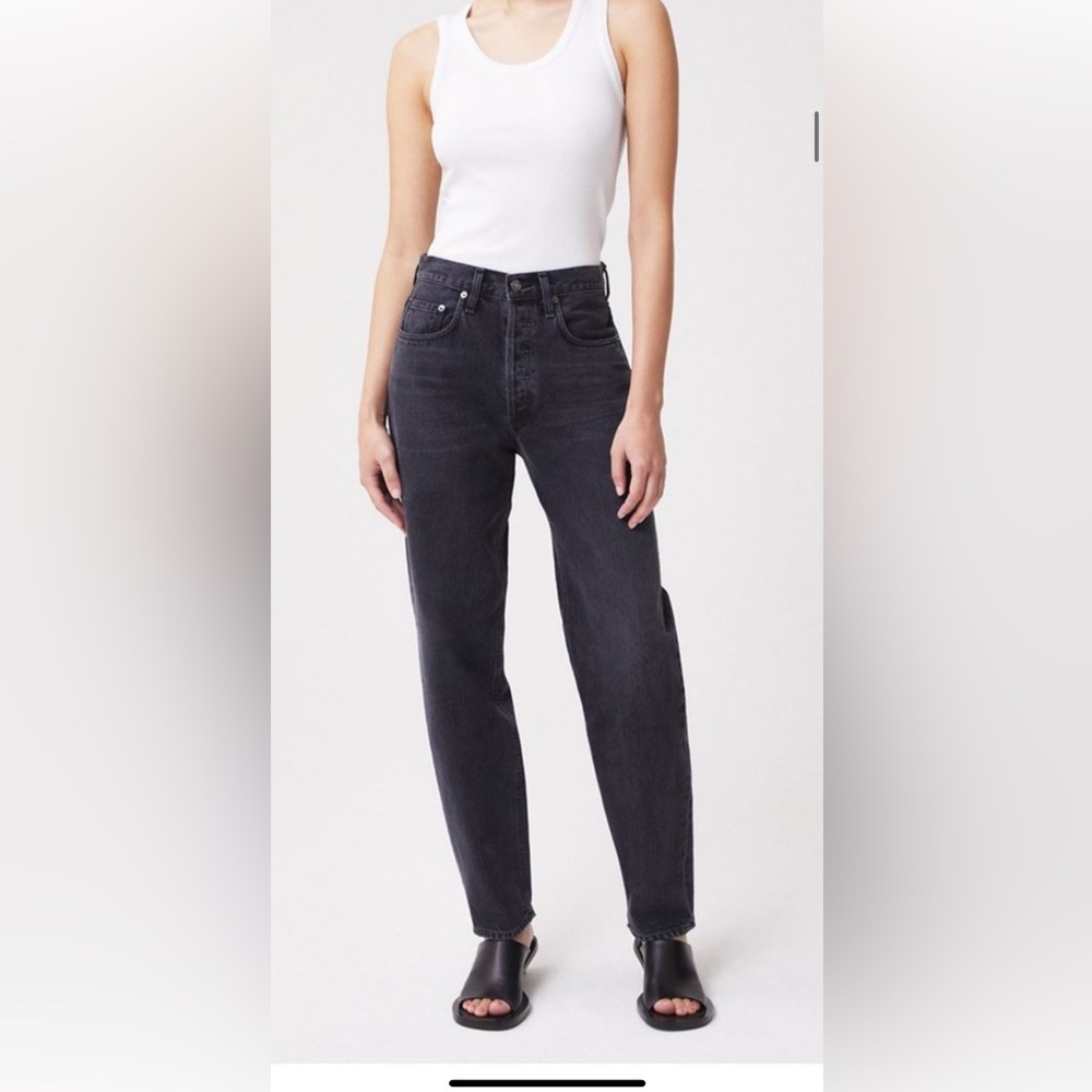 AGOLDE Tapered Baggy High Rise Jeans